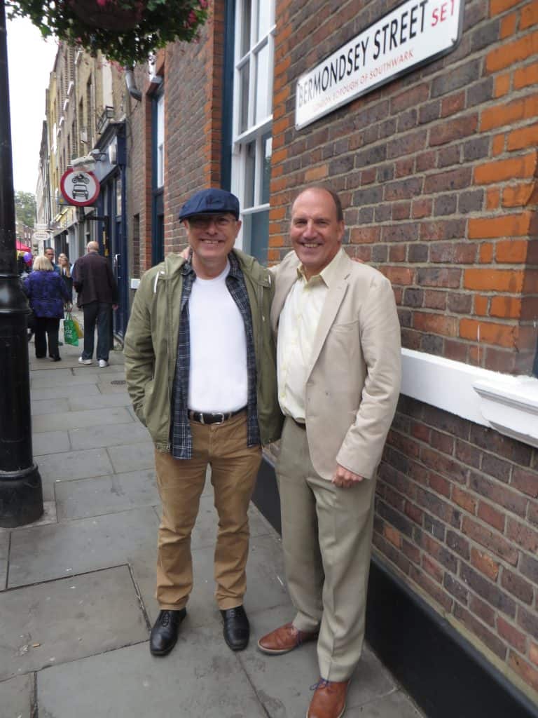 Richard Miller and Sir Simon Hughes, Bermondsey St Festival 2016