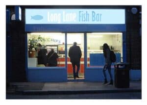 Long Lane FishBar by Richard Miller