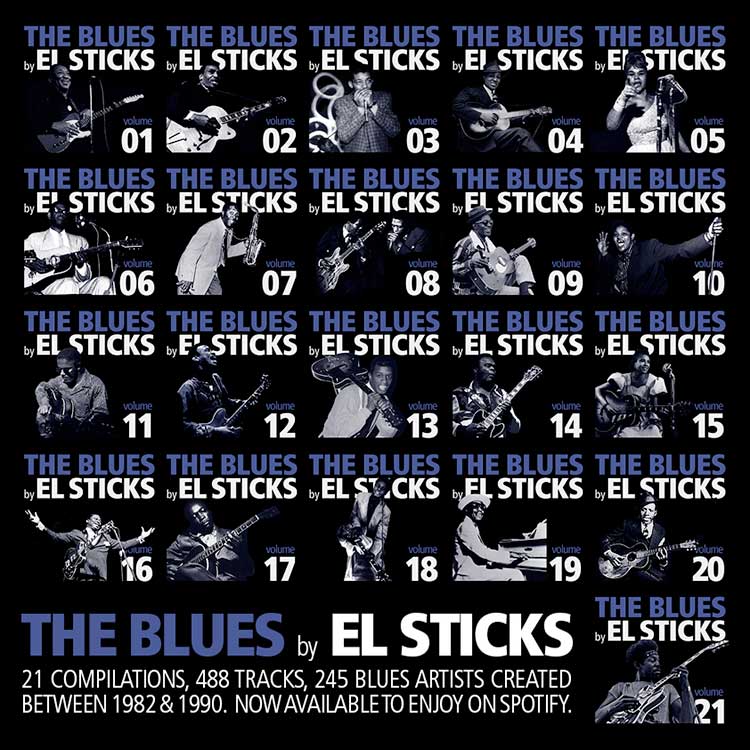 The Blues by El Sticks Vol 1-21