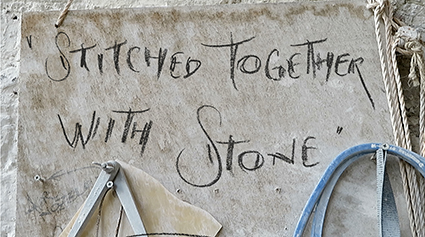 Stitched Together With Stone