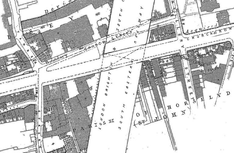 Proposal fro Tower Bridge Road and Tanner Street, 1895