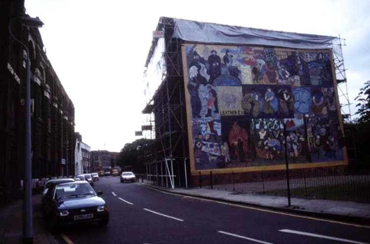 Tanner Street Mural: Photographer unknown